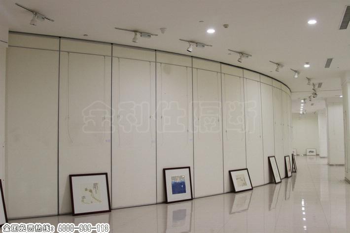 西安美术馆活动屏风工程图片