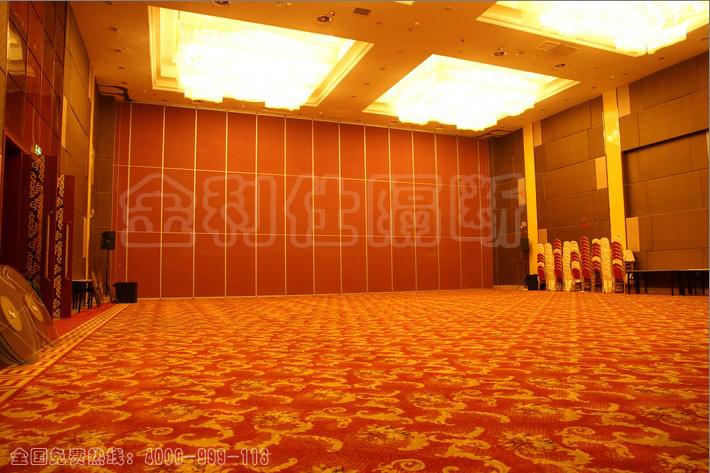 白云宾馆隔断工程图片