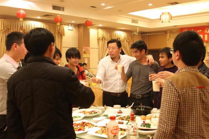 金利仕隔断年夜饭活动分享图片