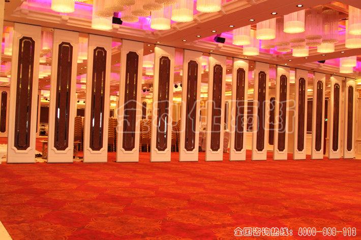 宴会厅活动隔断效果图