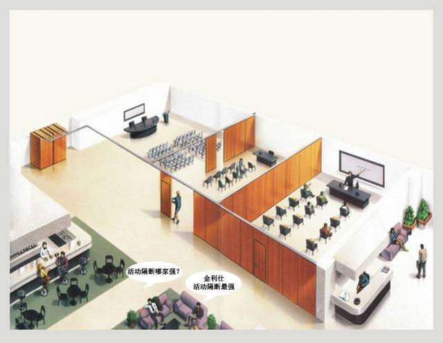 活动隔断展示图