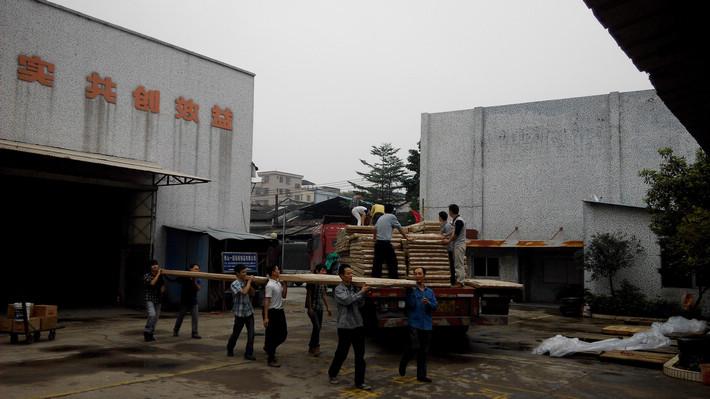 活动隔断出货现场