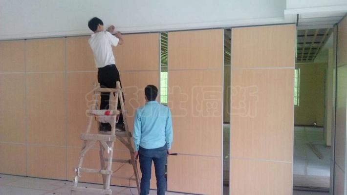 东莞悦晟幼儿园活动隔断现场